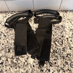 Black Extension Cord Straps